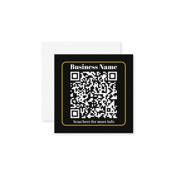 Create an Instantly Scannable Business QR code Note Card