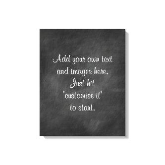 Create own chalkboard wall art - menu,sign,proverb