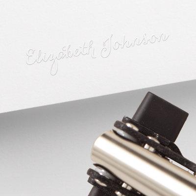 Create Personalized Custom Elegant Name Signature Embosser