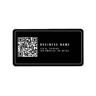 Create Scannable QR Code | Modern Return Address Label