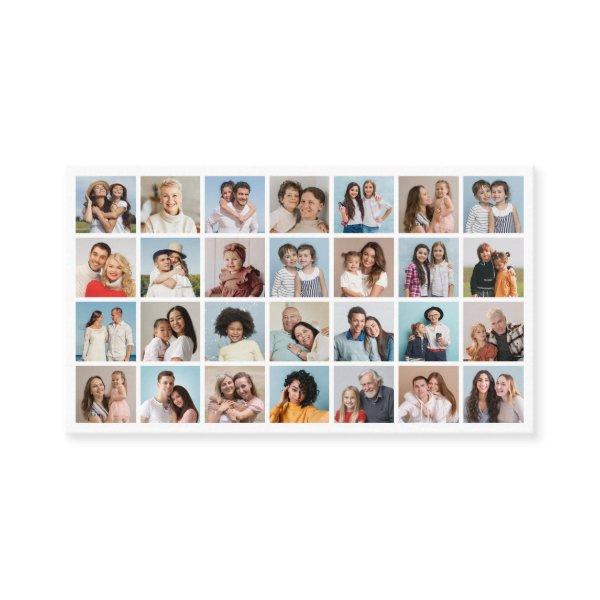 Create Your Own 28 Photo Collage Pack of 100