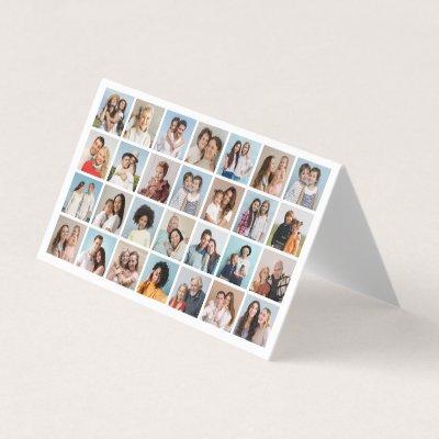 Create Your Own 28 Photo Collage Pack of 25