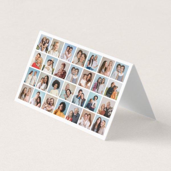 Create Your Own 28 Photo Collage Pack of 25