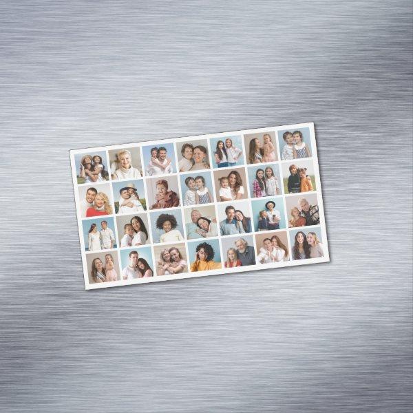 Create Your Own 28 Photo Collage Pack of 25  Magnet