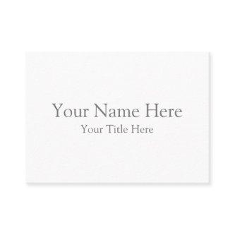 Create Your Own 3.5" x 2.5" White