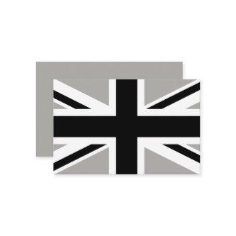 Create Your Own Black and White Union Jack
