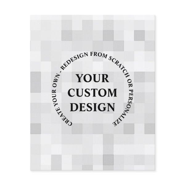 Create Your Own Completely Custom Flyer