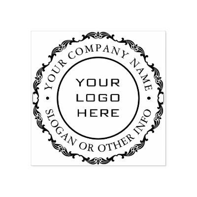 Create Your Own Custom Business Logo Rubber Stamp