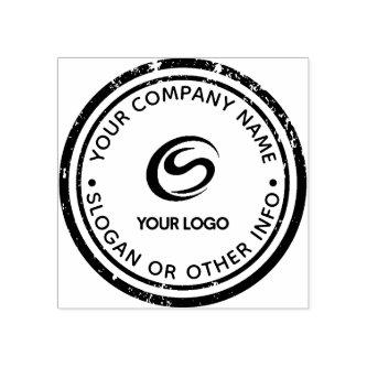 Create Your Own Custom Business Logo Rubber Stamp