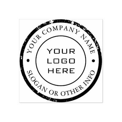 Create Your Own Custom Business Logo Rubber Stamp