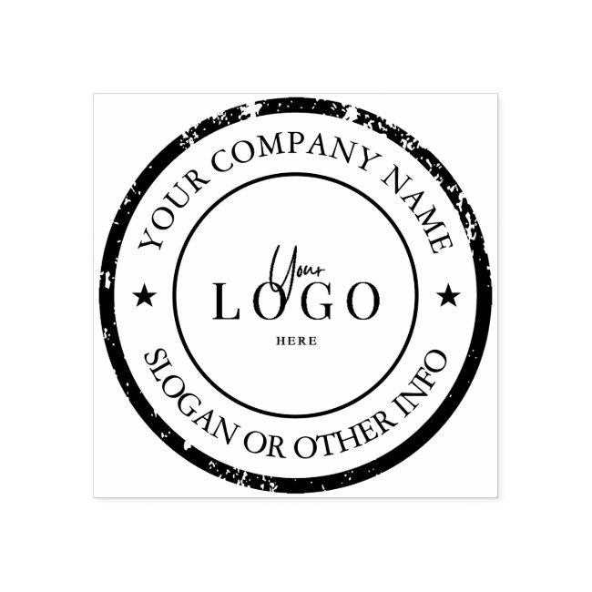 Create Your Own Custom Business Logo Rubber Stamp