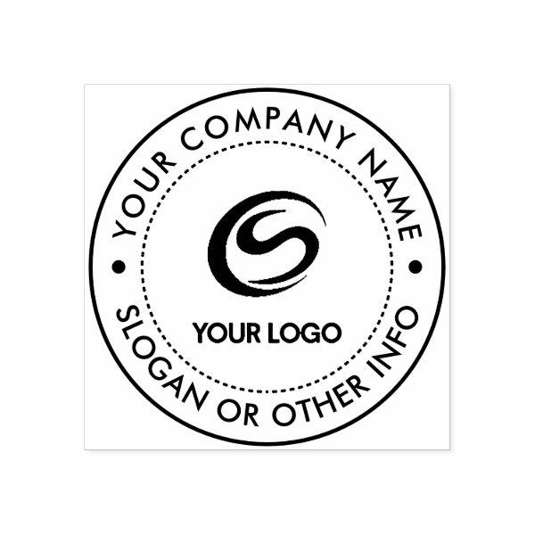 Create Your Own Custom Business Logo Rubber Stamp
