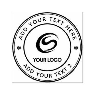Create Your Own Custom Business Logo Self-inking S Self-inking Stamp