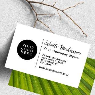 Create Your Own Custom Logo Photo Elegant Business