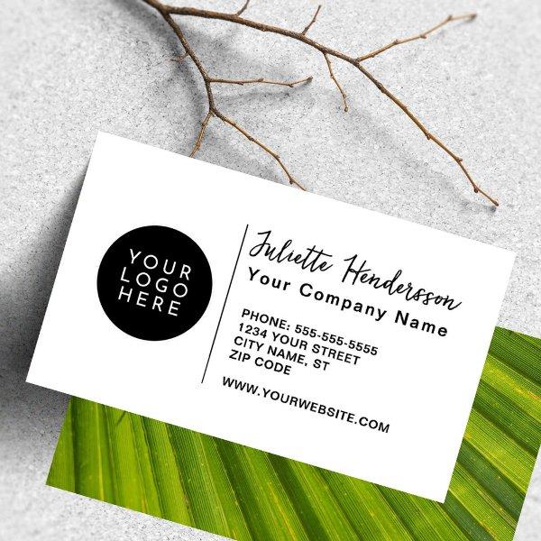 Create Your Own Custom Logo Photo Elegant Business