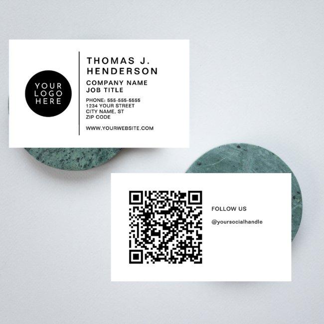 Create Your Own Custom Logo QR Code Modern