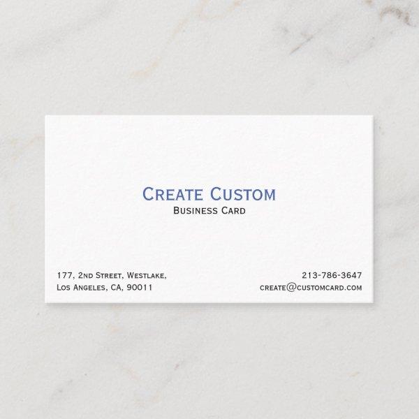 Create Your Own Custom Personalized Professional