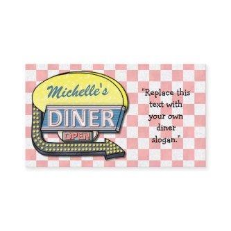 Create Your Own Custom Retro 50's Diner Sign