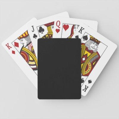 CREATE YOUR OWN - CUSTOMIZABLE BLANK PLAYING CARDS