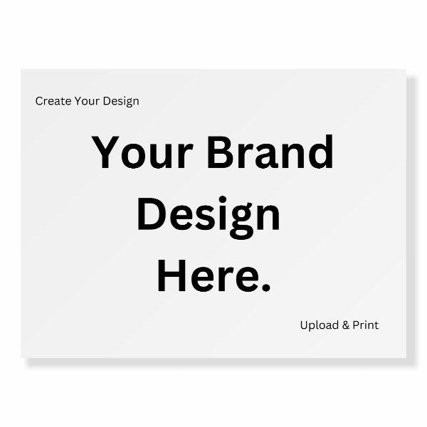 Create Your Own Design and Print Foam Board