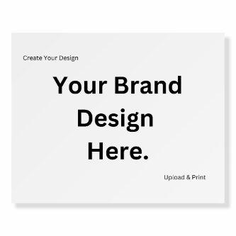 Create Your Own Design and Print Foam Boards