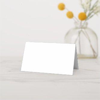 Create Your Own Design Folded Horizontal Tent Card
