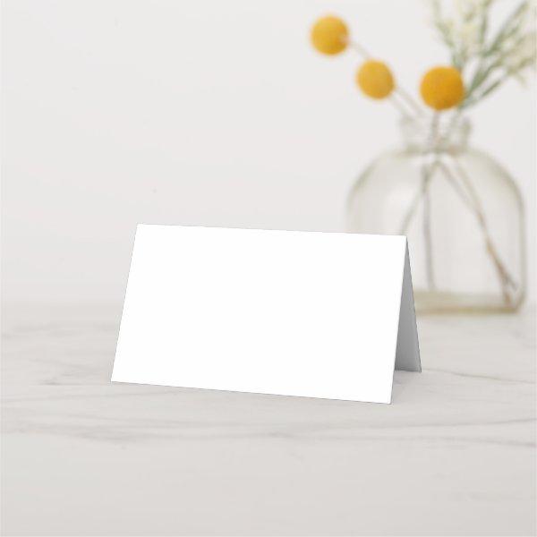 Create Your Own Design Folded Horizontal Tent Card