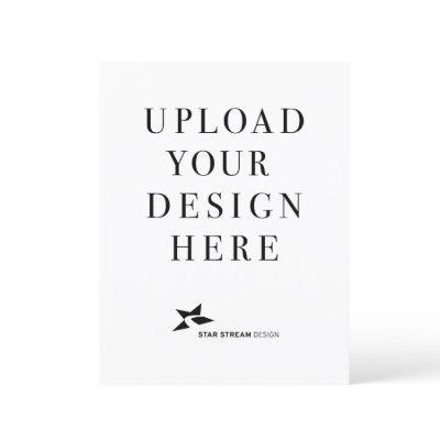 Create Your Own Design Vertical Paper Sheet