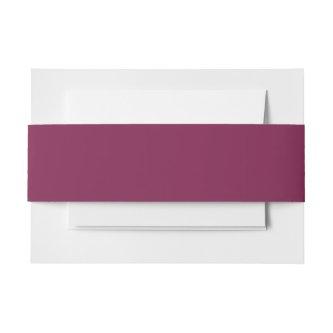 Create Your Own Invitation Belly Band