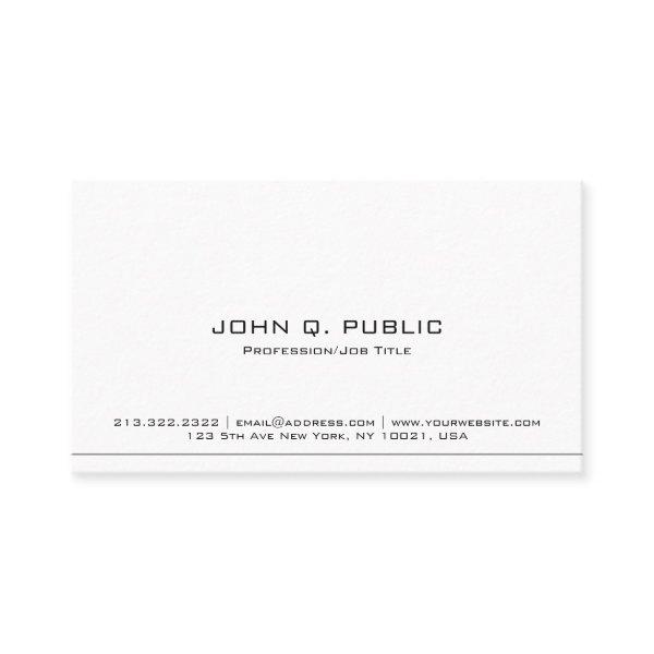 Create Your Own Minimalist Modern Elegant Plain