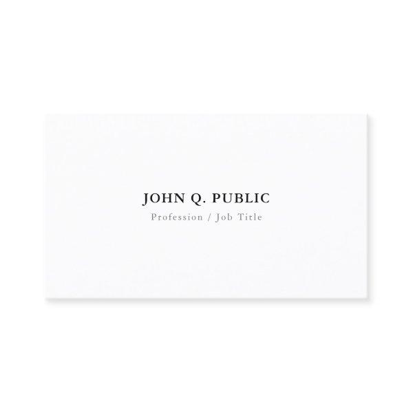 Create Your Own Modern Minimalist Elegant Simple
