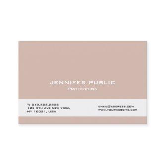 Create Your Own Modern Professional Elegant