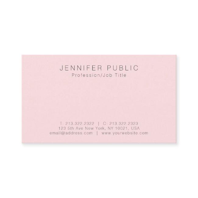 Create Your Own Modern Simple Beautiful Plain Luxe
