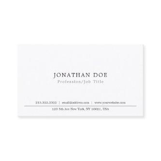 Create Your Own Professional Classic Elegant Sleek