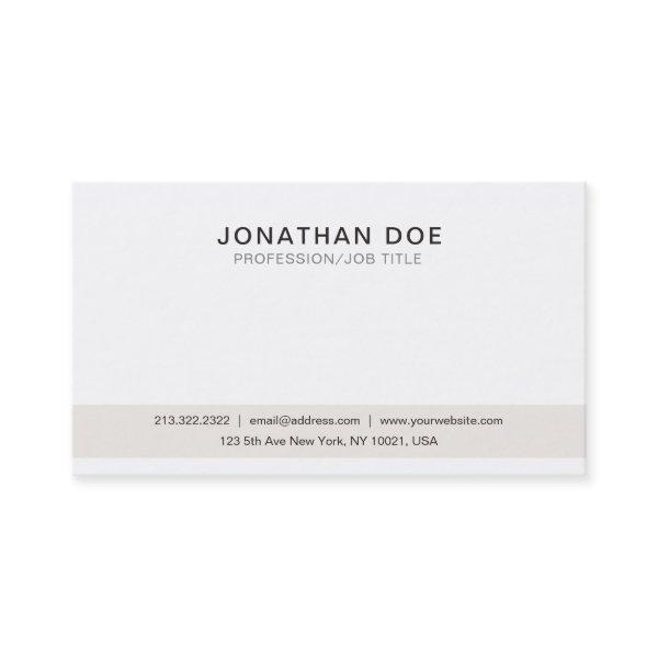 Create Your Own Professional Modern Clean Elegant