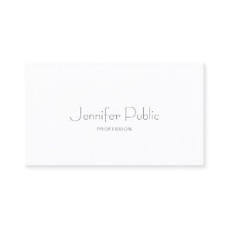 Create Your Own Professional Modern Elegant Sleek