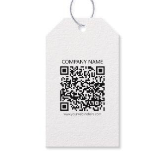 Create Your own QR Code | Black and White Gift Tags