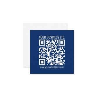 Create Your Own QR Code | Blue Enclosure Card