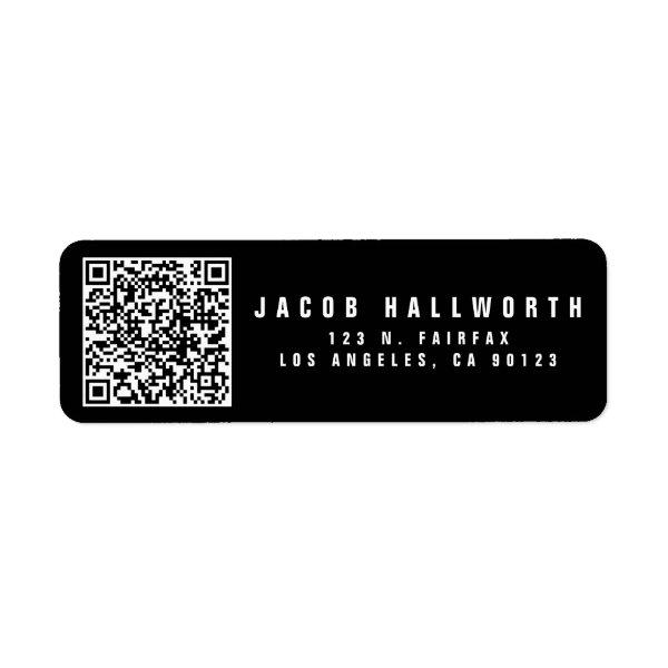 Create your own QR Code | Modern Return Address Label