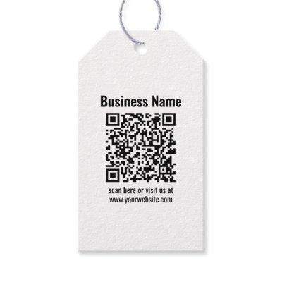 Create Your Own QR Code | Transperant Gift Tags