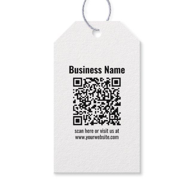 Create Your Own QR Code | Transperant Gift Tags