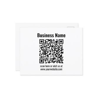 Create Your Own QR Code | Transperant Postcard