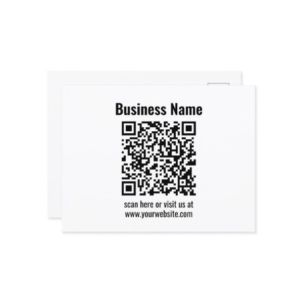Create Your Own QR Code | Transperant Postcard