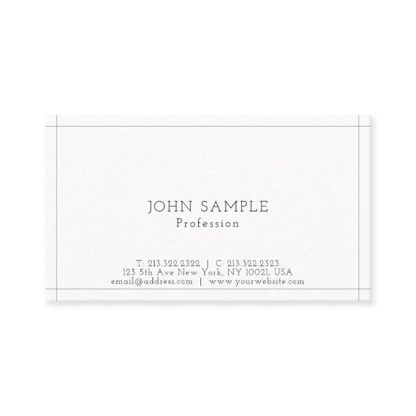 Create Your Own Simple Modern Professional Elegant