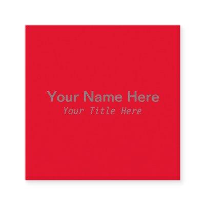 Create Your Own Square