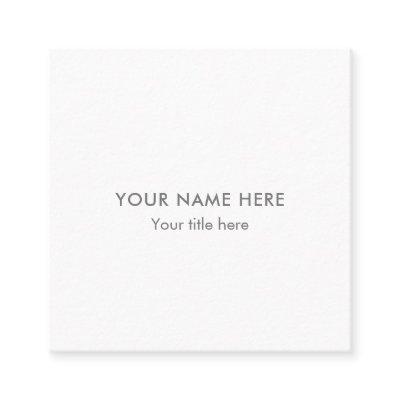 Create Your Own Square Square