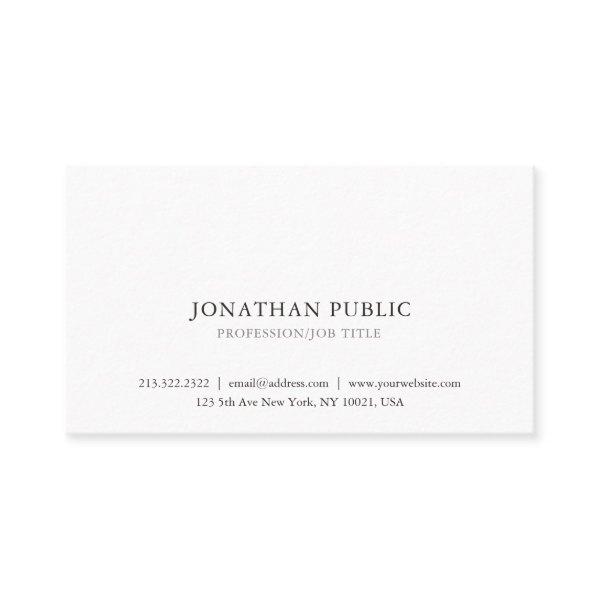 Create Your Professional Classic Stylish Simple