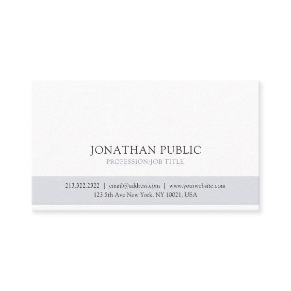 Create Your Professional Classic Stylish Simple
