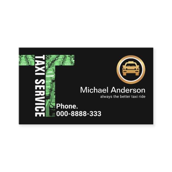 Creative Alphabet-T Traffic Taxi Ride