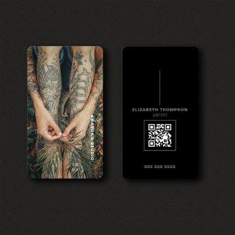 Creative Artist Custom Artwork Photo With QR Code